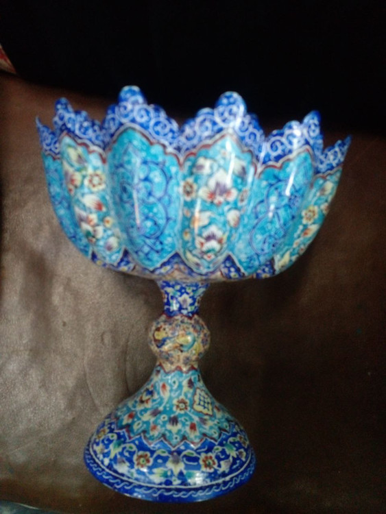 شیرینی خوری پایهدار ۲۵ سانتیمتری