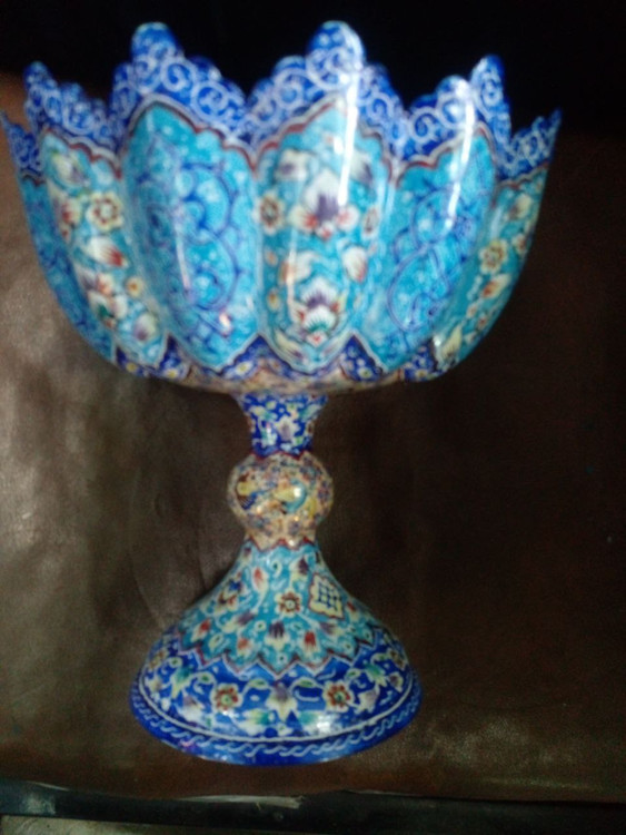 شیرینی خوری پایهدار ۲۵ سانتیمتری